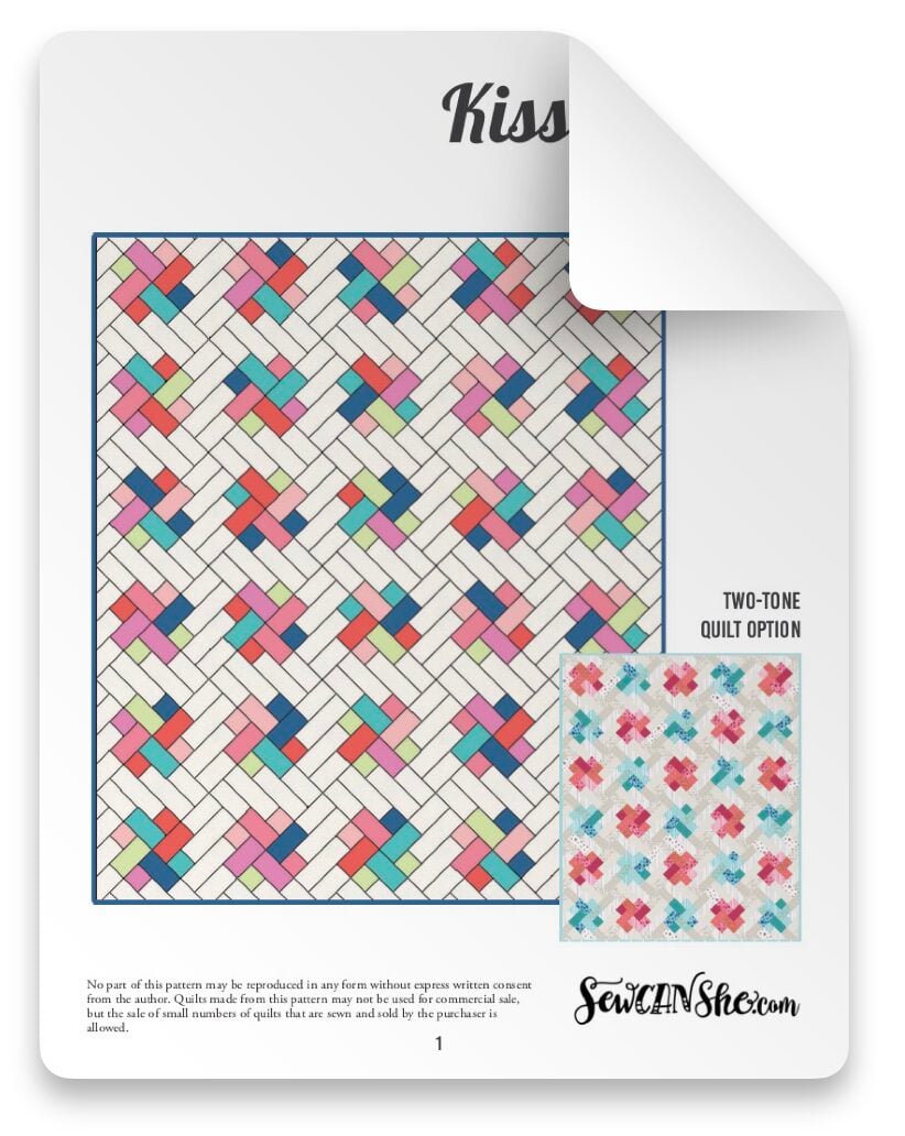 KISSES QUILT PATTERN
